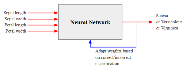 Training a neural network